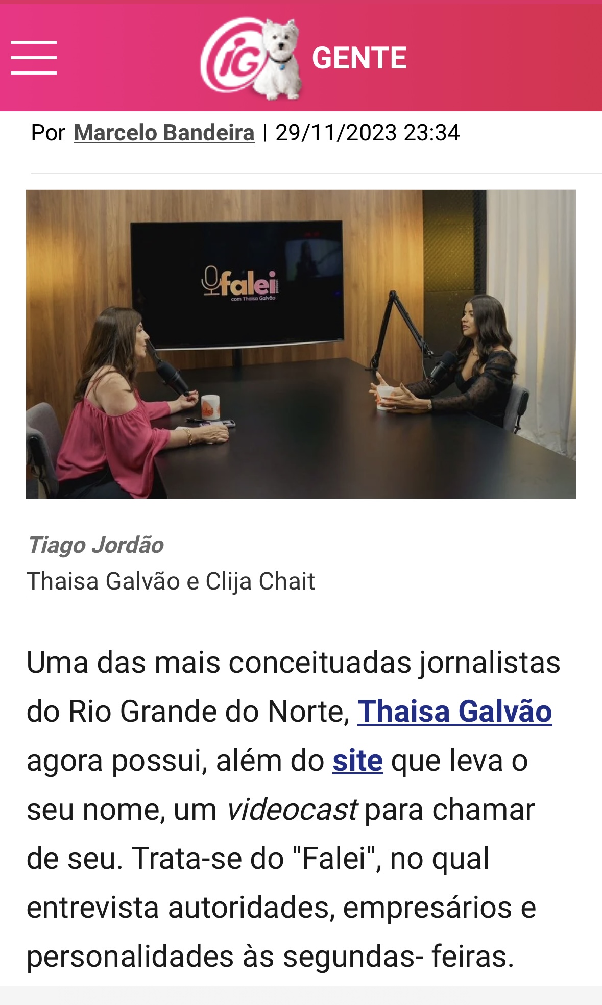 Thaisa Galvão